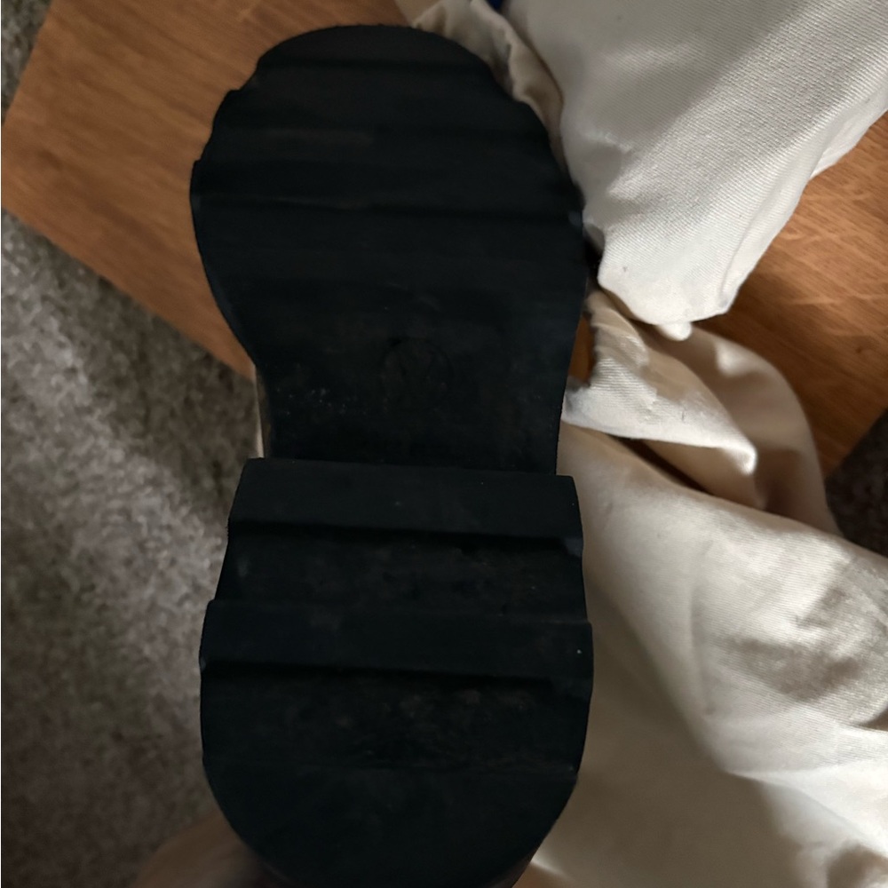 Louis Vuitton Brown Monogram Leather Boots - Picture 3 of 6